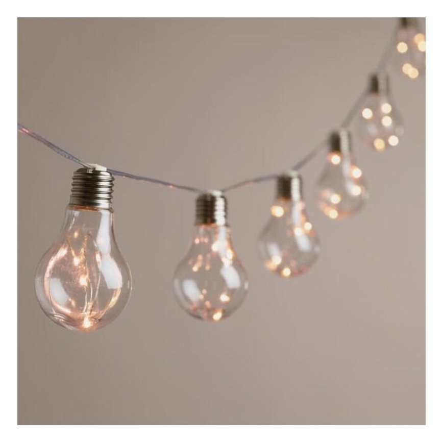 Corrente decorativa LED SMOLDER 2,1 m 10xLED/2xAA