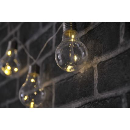 Corrente decorativa LED SMOLDER 2,1 m 10xLED/2xAA