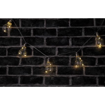 Corrente decorativa LED SMOLDER 2,1 m 10xLED/2xAA