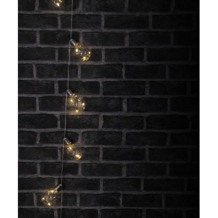 Corrente decorativa LED SMOLDER 2,1 m 10xLED/2xAA