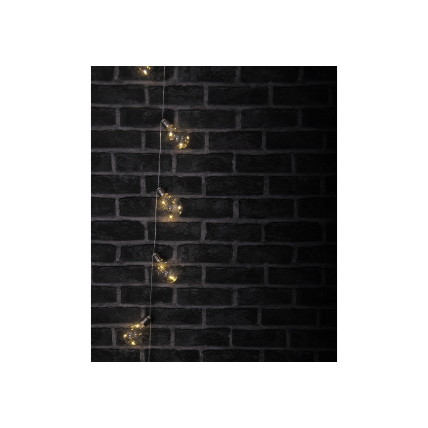 Corrente decorativa LED SMOLDER 2,1 m 10xLED/2xAA