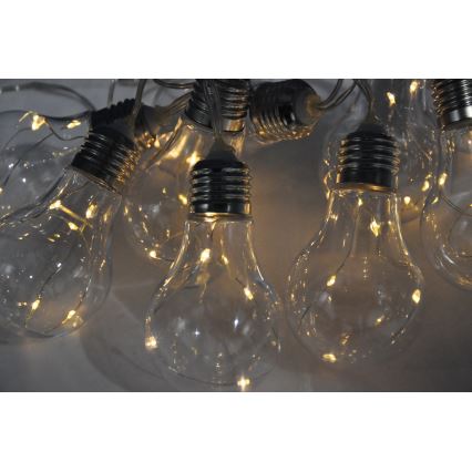 Corrente decorativa LED SMOLDER 2,1 m 10xLED/2xAA