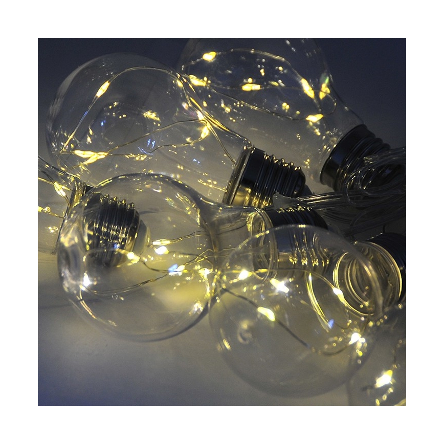Corrente decorativa LED SMOLDER 2,1 m 10xLED/2xAA