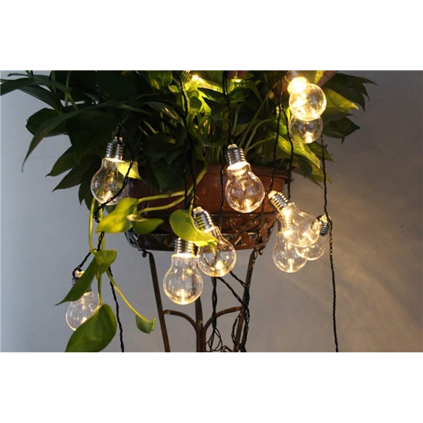 Corrente decorativa LED SMOLDER 2,1 m 10xLED/2xAA