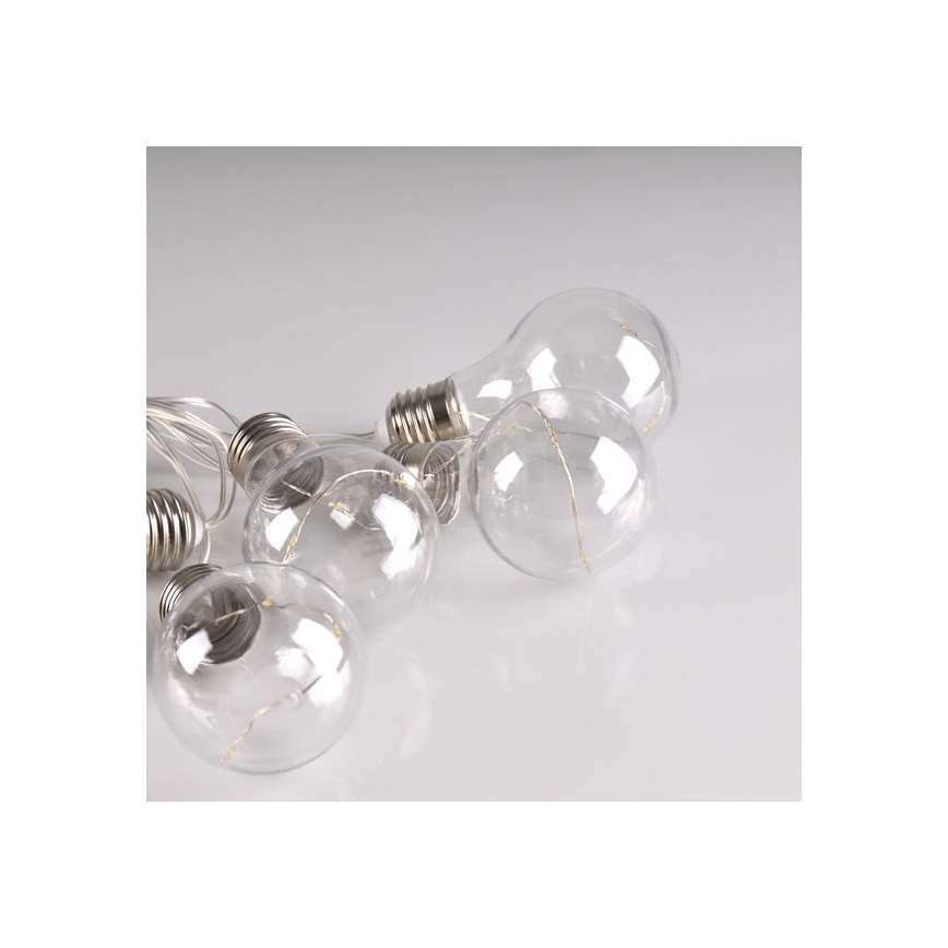 Corrente decorativa LED SMOLDER 2,1 m 10xLED/2xAA