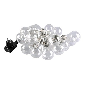 Corrente decorativa LED SMOLDER 5,3 m 20xLED/2,7W/230V