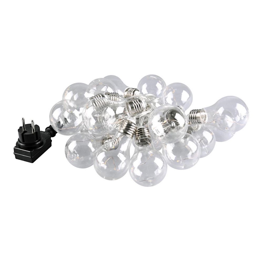 Corrente decorativa LED SMOLDER 5,3 m 20xLED/2,7W/230V