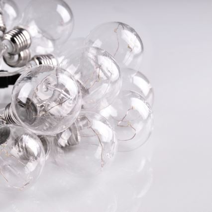 Corrente decorativa LED SMOLDER 5,3 m 20xLED/2,7W/230V