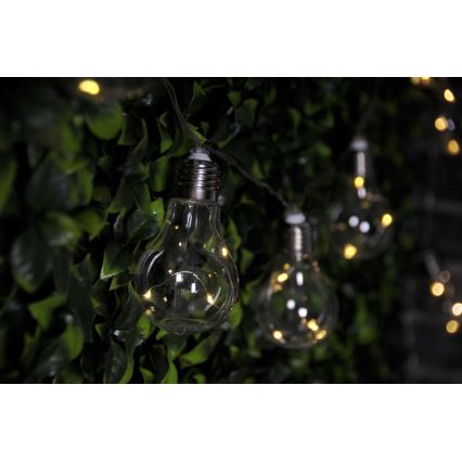 Corrente decorativa LED SMOLDER 5,3 m 20xLED/2,7W/230V