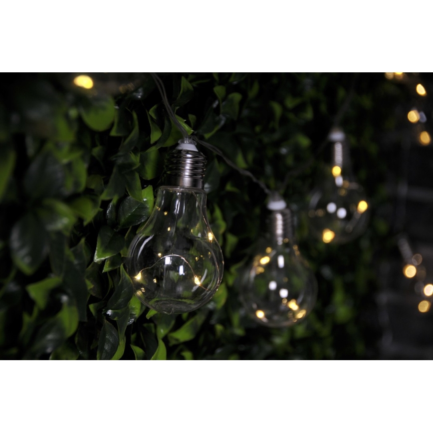 Corrente decorativa LED SMOLDER 5,3 m 20xLED/2,7W/230V
