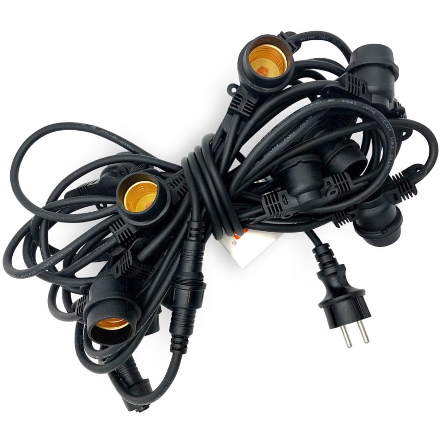 Corrente decorativa para exterior MIMOSA 10xE27/1,3W/230V IP44 10 m
