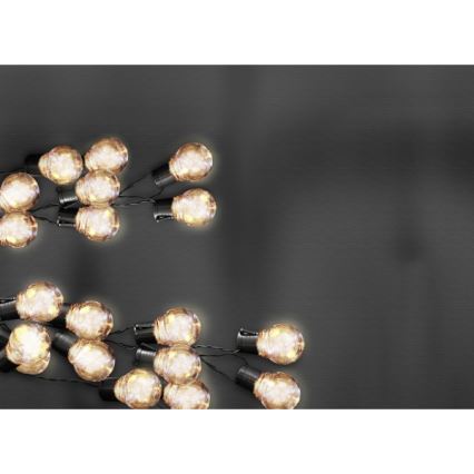 Corrente decorativa solar LED/1,2V 3,8 m IP44