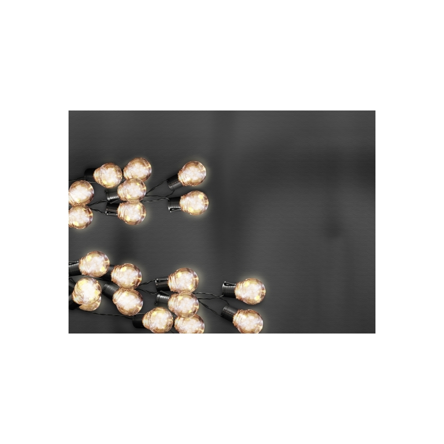 Corrente decorativa solar LED/1,2V 3,8 m IP44
