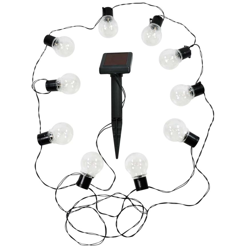 Corrente decorativa solar LED/1,2V 3,8 m IP44