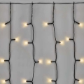 Corrente exterior de Natal LED 100xLED/1x2m IP44 branco quente