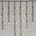 Corrente exterior de Natal LED 100xLED/2,5x0,9m IP44 branco quente