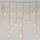 Corrente exterior de Natal LED 100xLED/2,5x0,9m IP44 vermelho/vintage