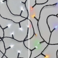 Corrente exterior de Natal LED 100xLED/8 modos 15m IP44 branco frio/multicolor