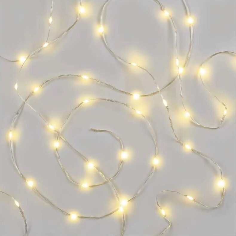 Corrente exterior de Natal LED 120xLED/17m IP44 branco quente