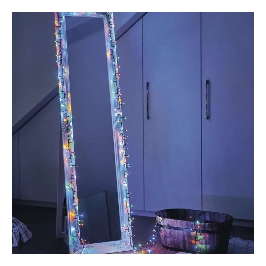 Corrente exterior de Natal LED 150xLED/27,35m IP44 multicolor