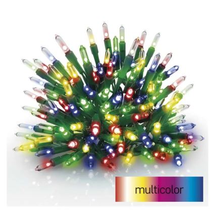 Corrente exterior de Natal LED 150xLED/27,35m IP44 multicolor