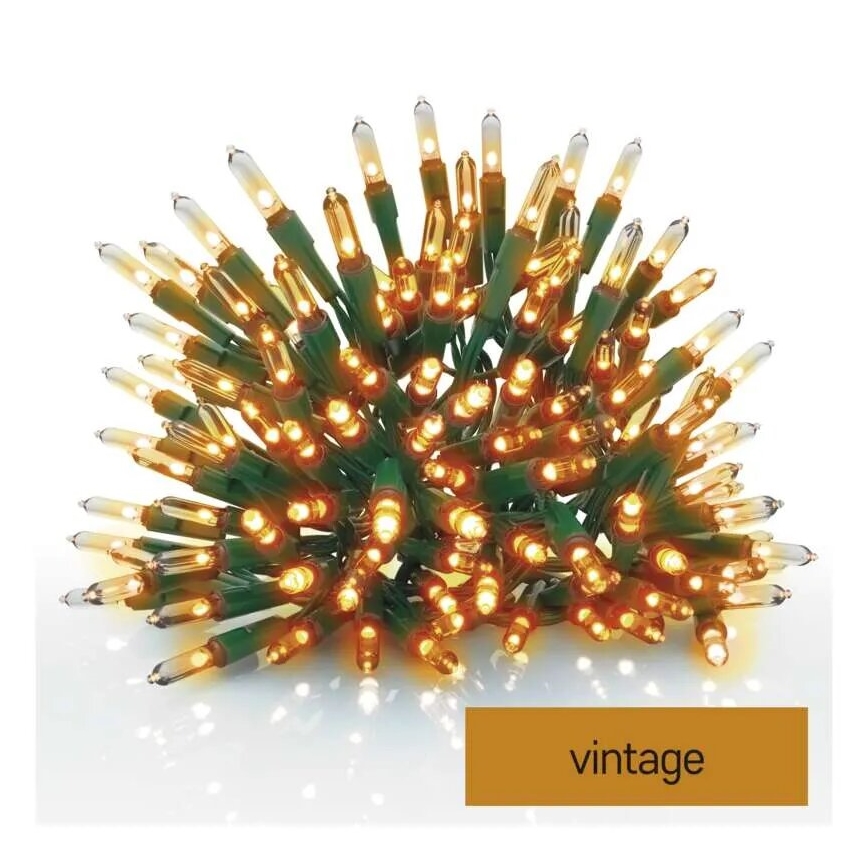 Corrente exterior de Natal LED 150xLED/27,35m IP44 vintage
