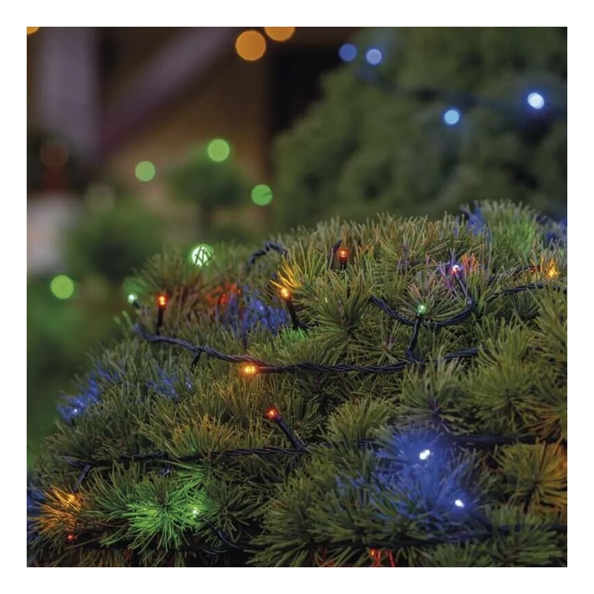 Corrente exterior de Natal LED 50xLED/5m IP44 multicolor