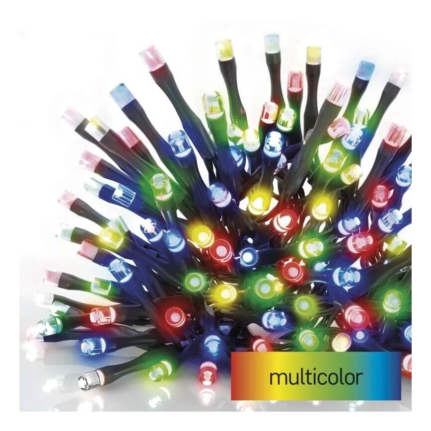 Corrente exterior de Natal LED 50xLED/5m IP44 multicolor