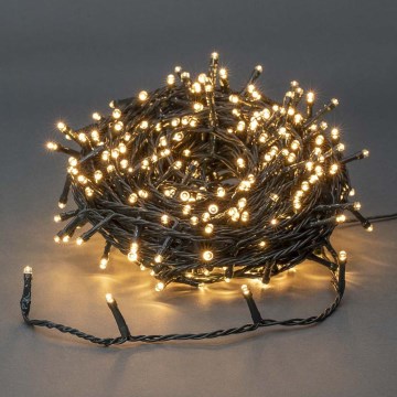 Corrente exterior de Natal LED 720xLED/7 funções 57m IP44 branco quente