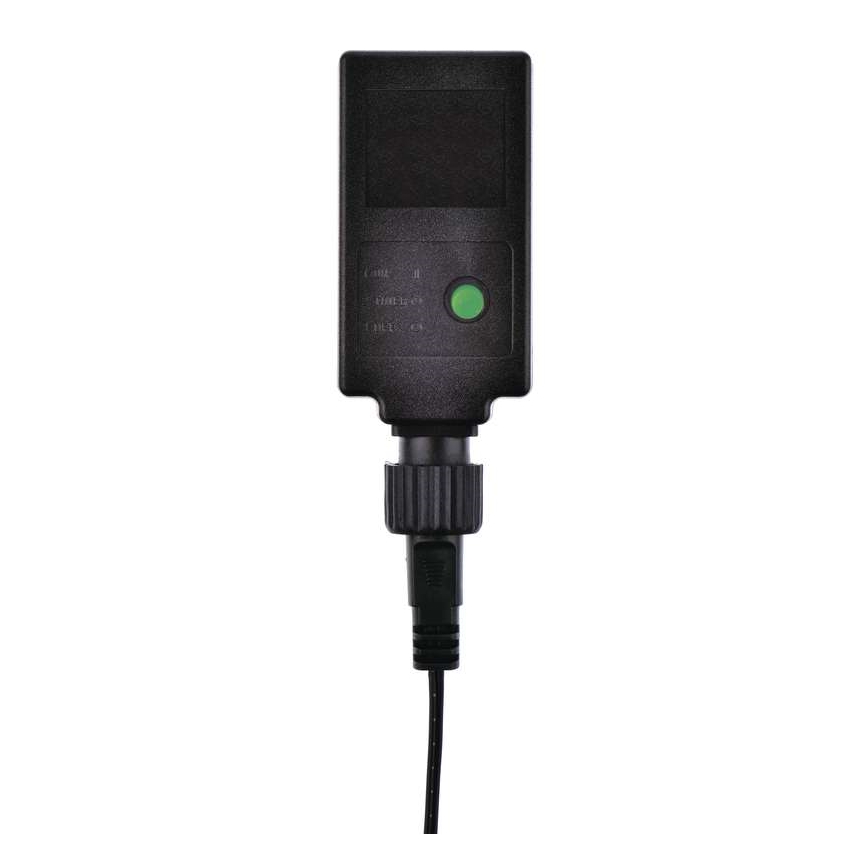 Corrente exterior de Natal LED 80xLED/13m IP44 branco quente