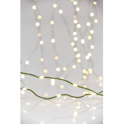 Corrente exterior de Natal LED LINE 700xLED/8 funções 40 m IP44 branco quente