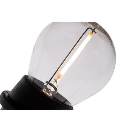 Corrente exterior decorativa MIMOSA 20xE27/1,3W/230V IP44 20m