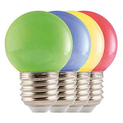 Corrente exterior LED EASY CONNECT 8xE27 5m IP44 multicolor