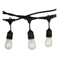 Corrente exterior STRING 15m 15xE27/25W/230V IP54