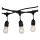 Corrente exterior STRING 15m 15xE27/25W/230V IP54