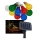 Corrente LED Solar para exterior 10xLED/1,2V 2,2 m IP44 colorido