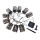Corrente solar LED 10xE12/3,65m IP44 branco quente