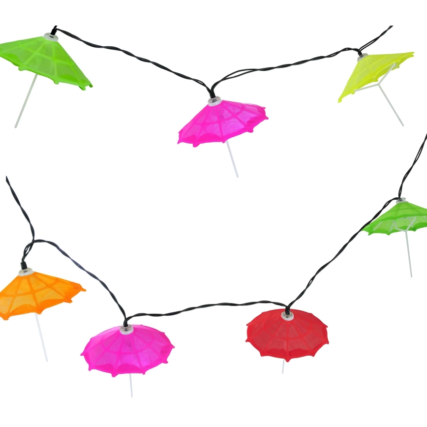 Corrente solar LED 10xLED/1,2V IP44 umbrellas