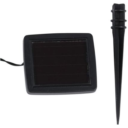 Corrente solar LED 10xLED/1W/1,2V 2 m IP44 3000K
