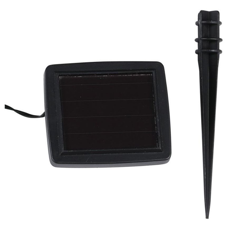 Corrente solar LED 10xLED/1W/1,2V 2 m IP44 3000K