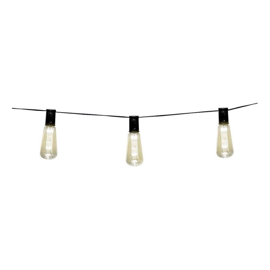 Corrente solar LED 3,35m 10xLED/1,2V