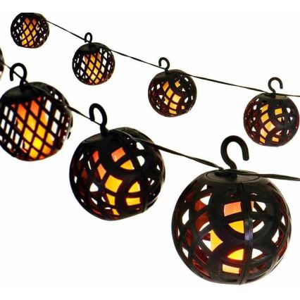 Corrente solar LED 60xLED/2m IP44