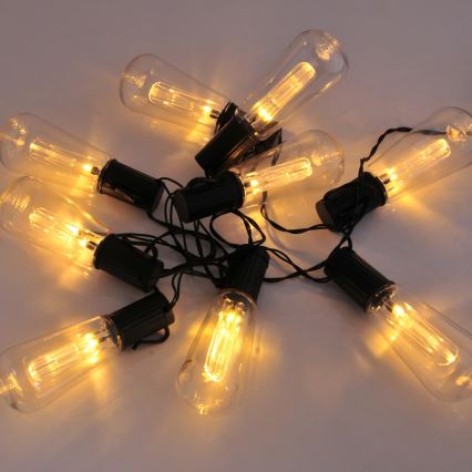 Corrente solar LED EDISON 10xLED/1,2V IP44
