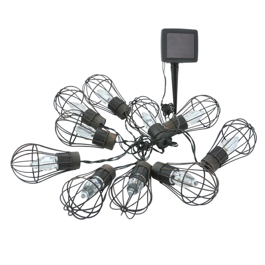 Corrente solar LED para exterior 10xLED/1xAAA 3,8 m IP44