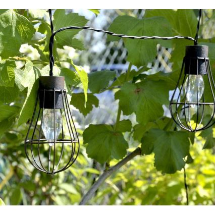 Corrente solar LED para exterior 10xLED/1xAAA 3,8 m IP44