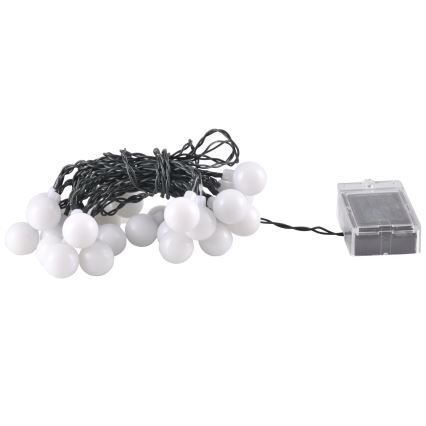 Corrente solar LED RGB PARTY 30xLED/1,2V 400 mAh 3,9 m IP44