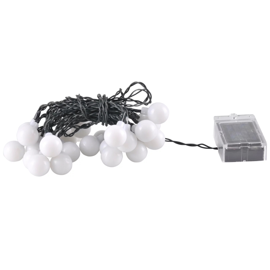 Corrente solar LED RGB PARTY 30xLED/1,2V 400 mAh 3,9 m IP44