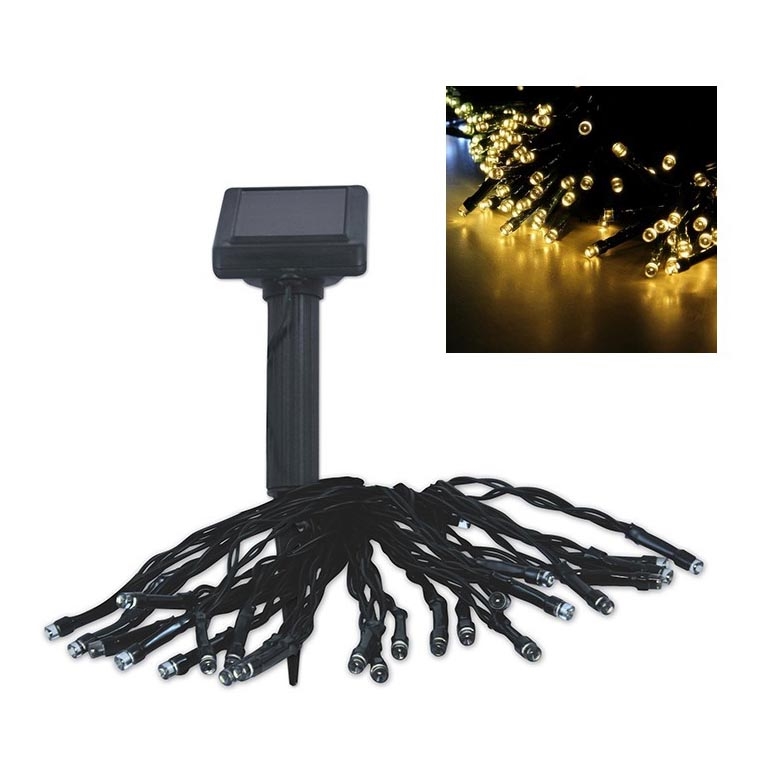Corrente solar LED SHINE 100xLED/1,2V 400 mAh 11, 9 m IP44
