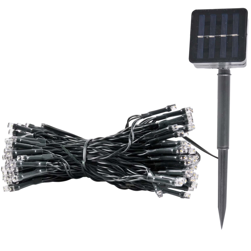 Corrente solar LED SHINE 100xLED/1,2V 400 mAh 11, 9 m IP44