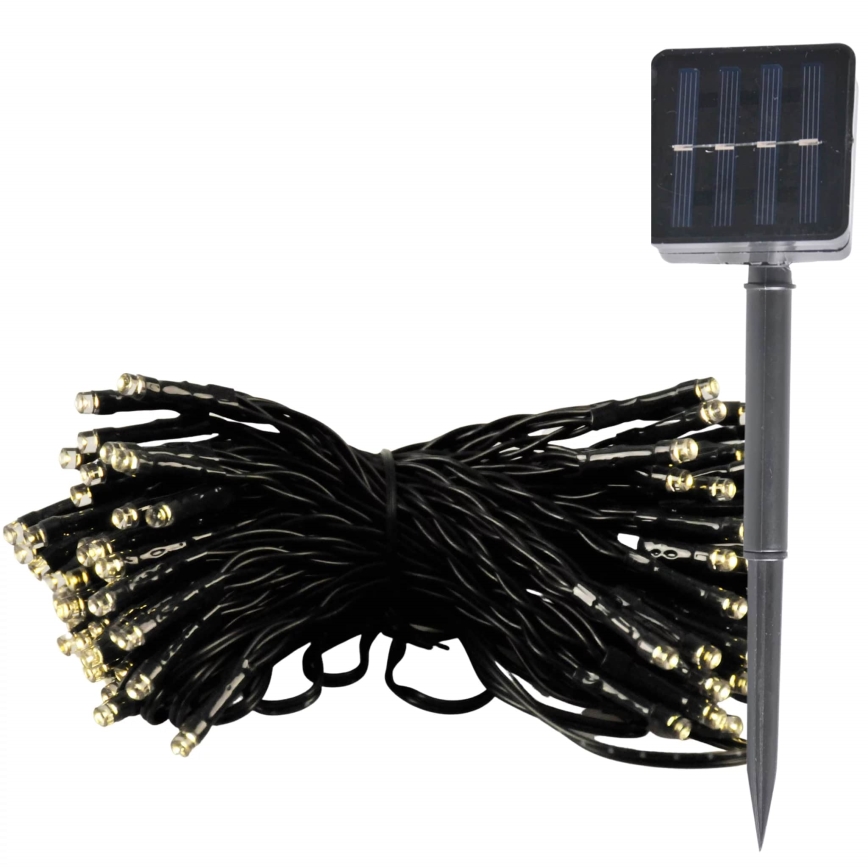 Corrente solar LED SHINE 100xLED/1,2V 400 mAh 11, 9 m IP44